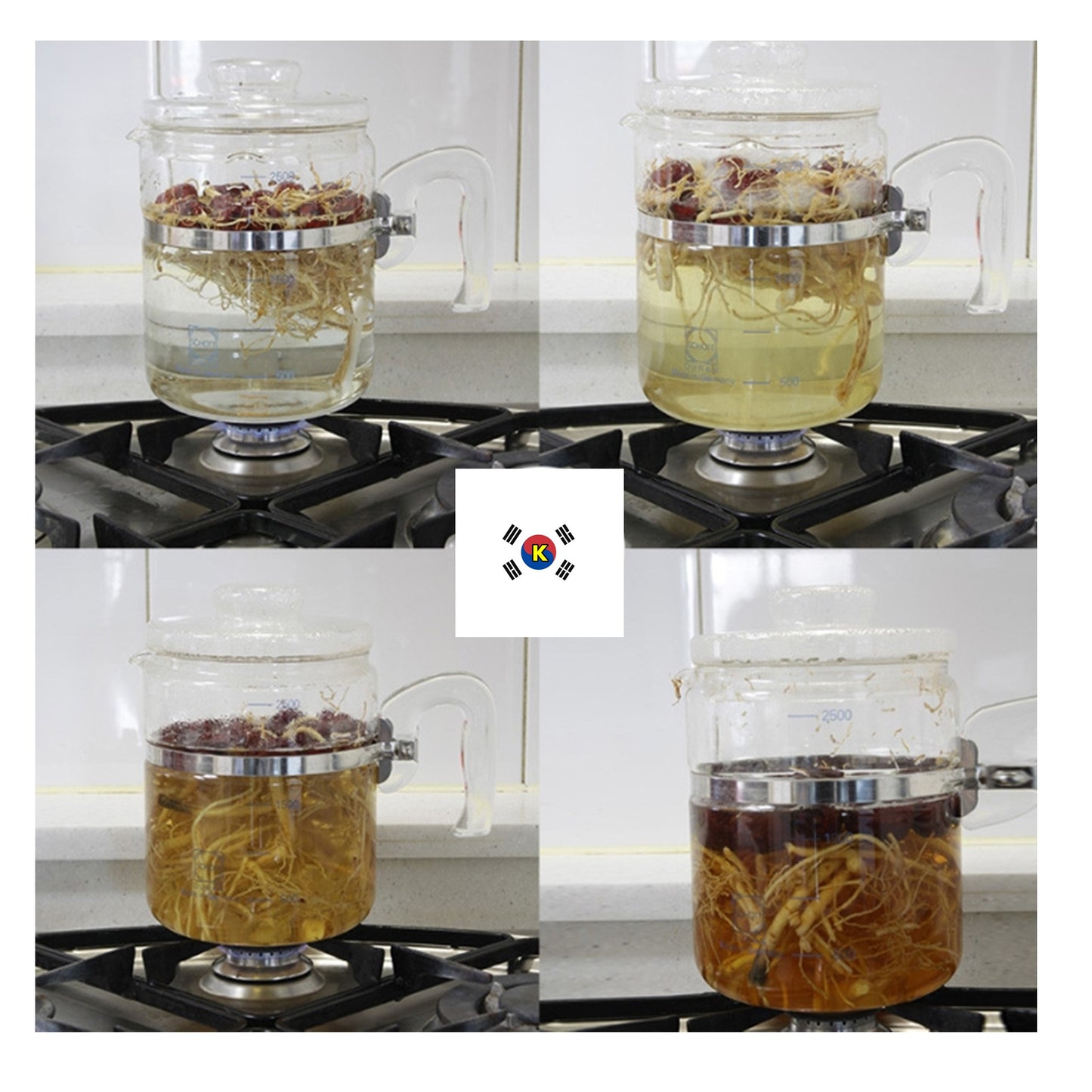 Korean Red Ginseng Roots 6-Year Dried | Premium Panax Ginseng (10โ50 Roots Options)