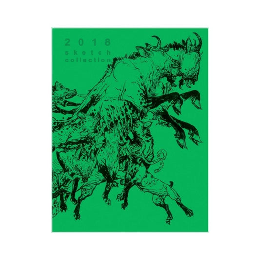 Kim Jung Gi 2018 Sketch Collection Art Book Rare Korean Edition Illustration Drawing Book