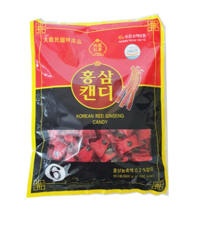 6 Years Korean Red Ginseng Candy 800g Energy Herbal Candy