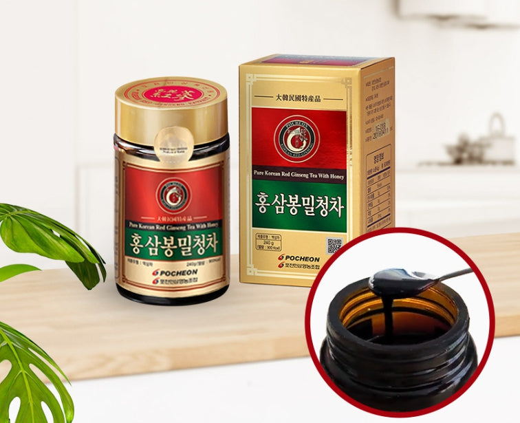 Pure Korean Red Ginseng Tea with Honey 240g
