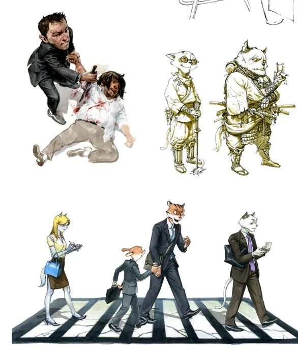 Kim Jung Gi 2011 Sketch Collection Art Book (Korean Edition)