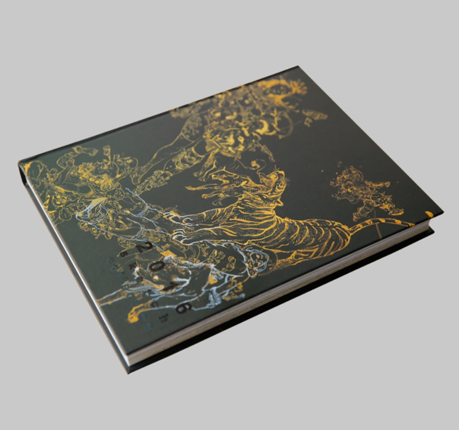 Kim Jung Gi 2016 Sketch Collection Art Book Korean Edition Limited Illustration Book