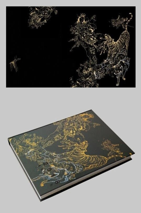 Kim Jung Gi 2016 Sketch Collection Art Book Korean Edition Limited Illustration Book