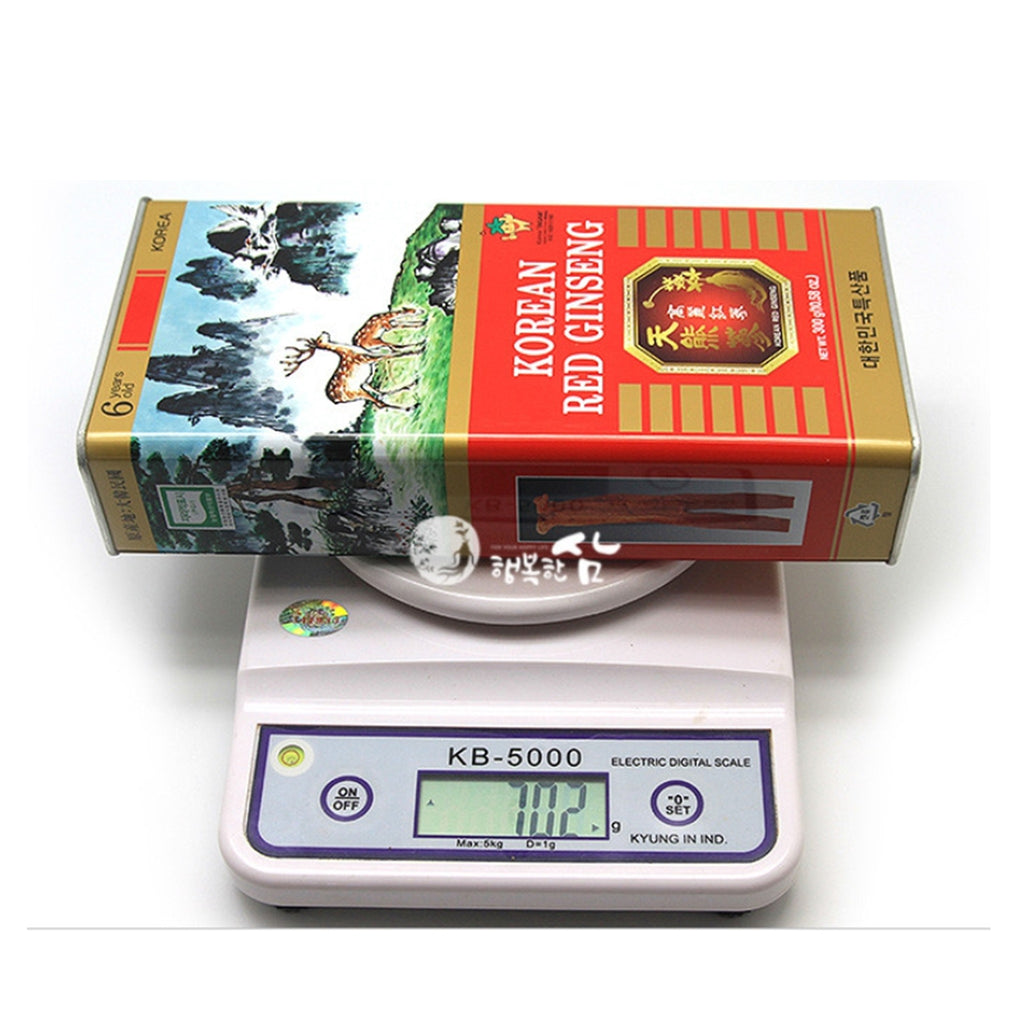 Korean Red Ginseng Roots 6-Year Dried | Premium Panax Ginseng (10–50 Roots Options)