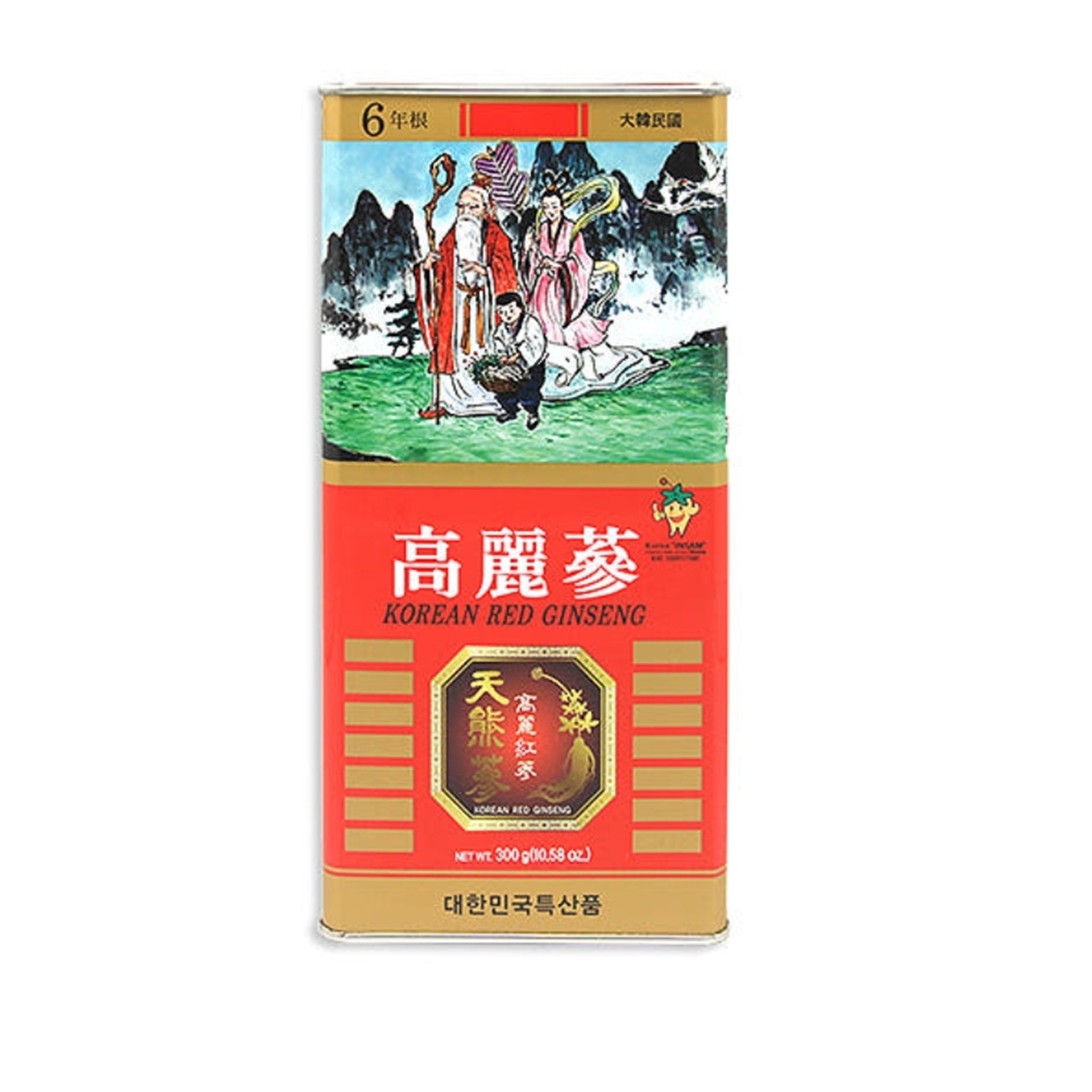 Korean Red Ginseng Roots 6-Year Dried | Premium Panax Ginseng (10–50 Roots Options)