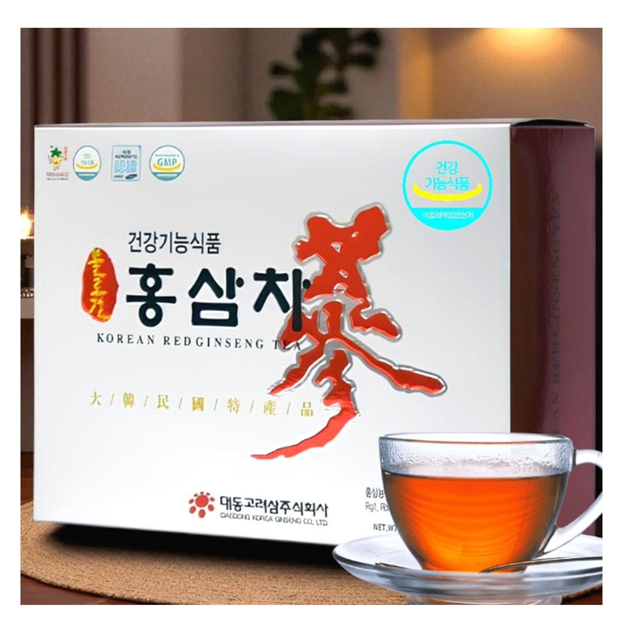 Korean Red Ginseng Tea 100 Sticks | Daily Ginseng Drink from Korea