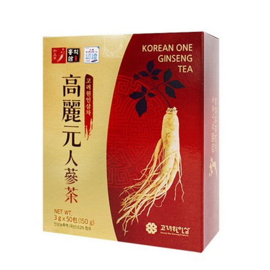 Korean Red Ginseng Tea 50 Sticks | Daily Ginseng Drink from Korea
