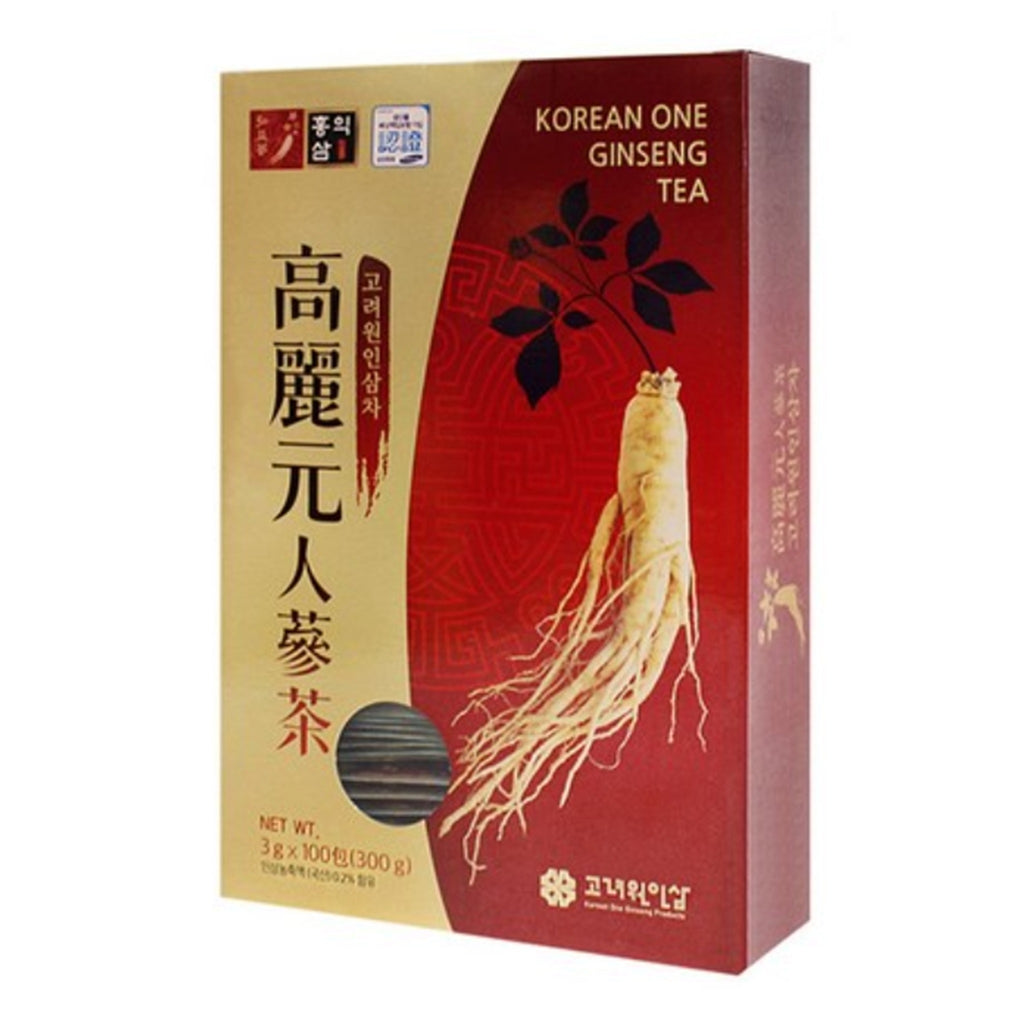 Korean Red Ginseng Tea 100 Sticks | Daily Ginseng Drink from Korea