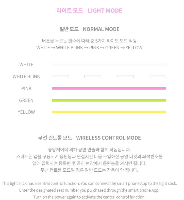 (Park Eun Bin) OFFICIAL LIGHT STICK