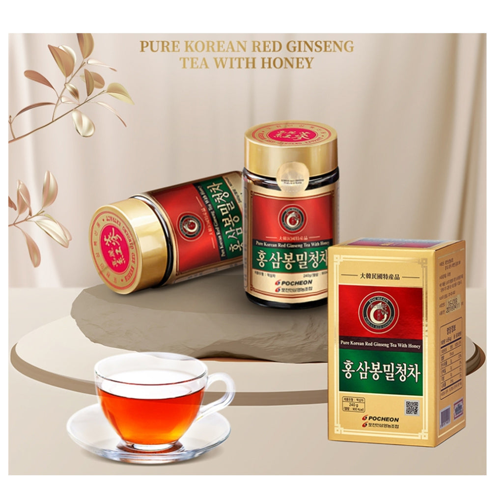 Pure Korean Red Ginseng Tea with Honey 240g
