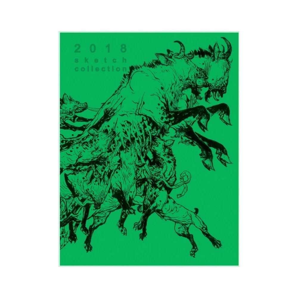 Kim Jung Gi 2018 Sketch Collection Art Book Rare Korean Edition Illustration Drawing Book